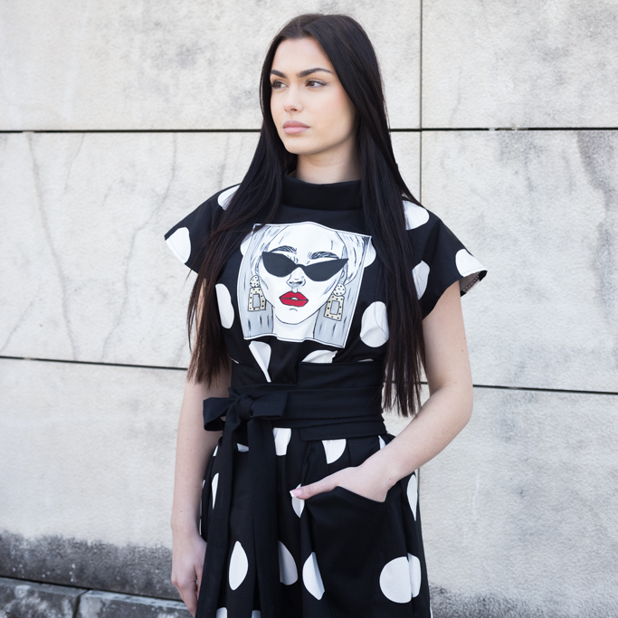 Dress 2IN1 HANDPAINTED - Image 3