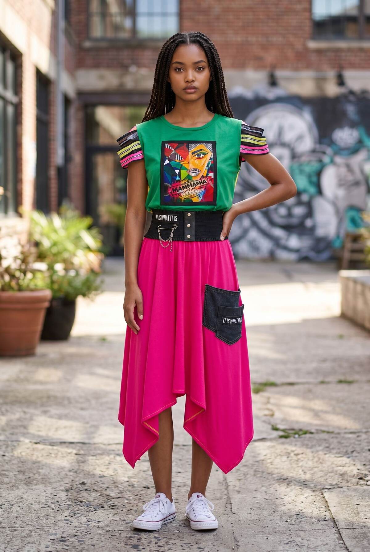 Dress CRAZY COLORS